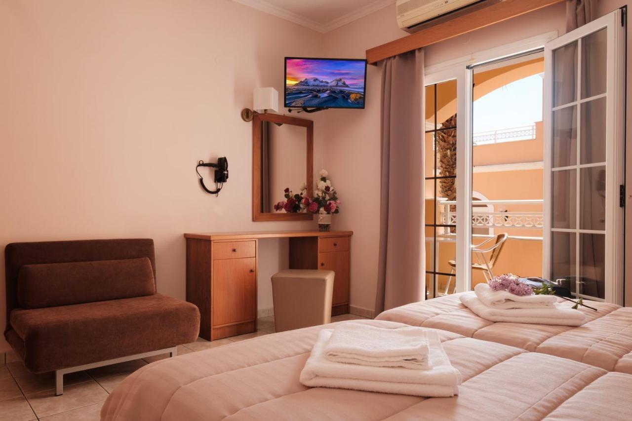 Lagoon Hotel & Apartments Sidárion Dış mekan fotoğraf