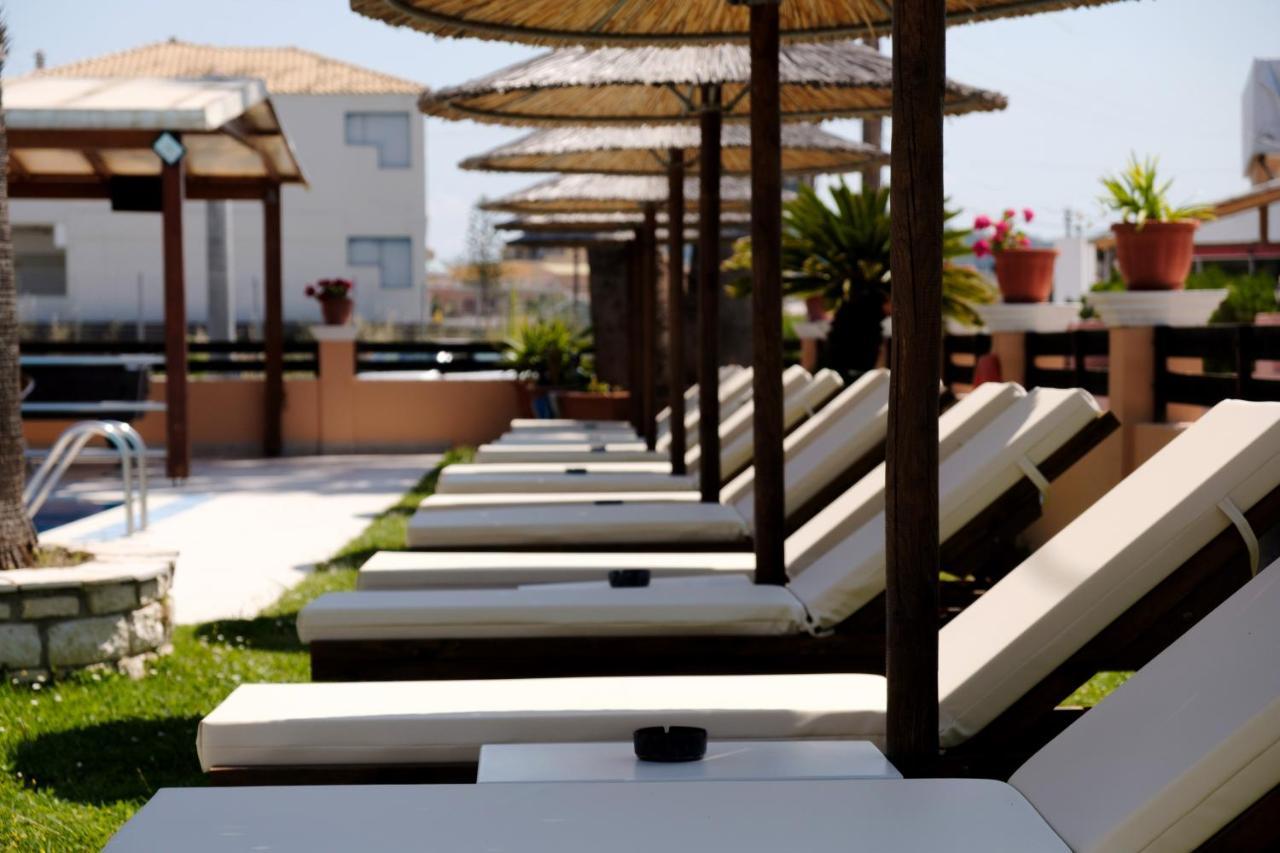 Lagoon Hotel & Apartments Sidárion Dış mekan fotoğraf