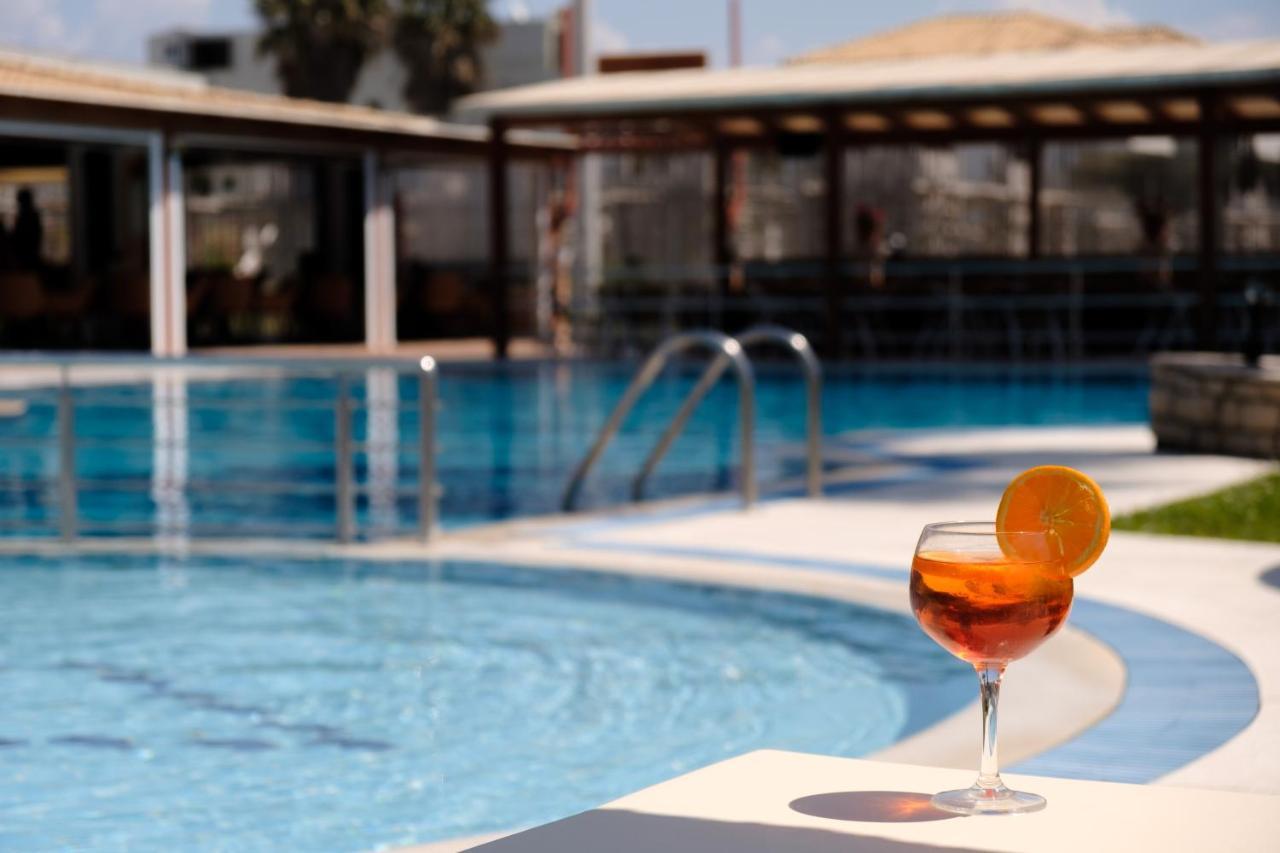 Lagoon Hotel & Apartments Sidárion Dış mekan fotoğraf